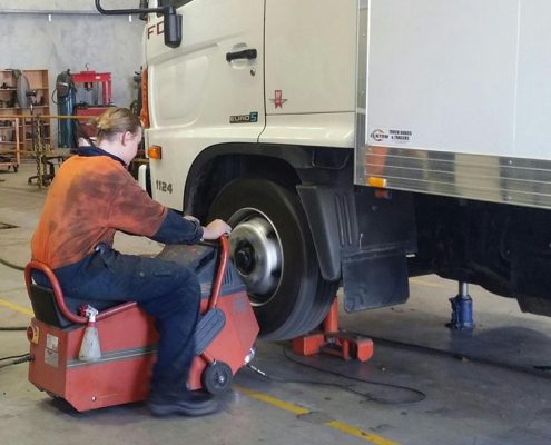 Wheel alignment services